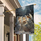 Angels Are Singing Christmas, Angel Xmas Garden Flag & House Flag Gift