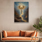 Guardian of the Celestial Pass, Christmas Canvas Painting, Xmas Wall Art Decor - Christmas Poster Gift For Angel Lovers