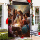 Moments Of Wonder Unity Faith Christmas, Jesus Xmas Garden Flag & House Flag Gift