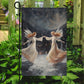 Couple Angel Dancing Christmas, Angel Xmas Garden Flag & House Flag Gift