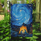 Starry Night Of Blessings Christmas, Christians Xmas Garden Flag & House Flag Gift