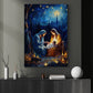 Starry Night Of Sacred Beginnings Christians Canvas Painting, Van Gogh Xmas Wall Art Decor - Christmas Poster Gift