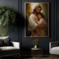 Embrace of Eternal Love, Jesus Christian Canvas Painting, Xmas Wall Art Decor - Christmas Poster Gift