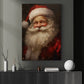 Santa Claus Canvas Painting, Xmas Wall Art Decor - Christmas Poster Gift