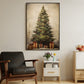 Christmas Tree And Gifts, Christmas Tree Canvas Painting, Xmas Wall Art Decor - Christmas Poster Gift