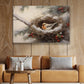 The Peace Of The Bird, Bird Canvas Painting, Wall Art Decor - Bird Poster Gift