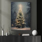 Christmas Tree Brighten On Winter, Canvas Painting, Xmas Wall Art Decor - Christmas Poster Gift