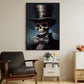 An Eternal Masquerade, Victorian Skull Canvas Painting, Wall Art Decor - Vintage Skull Poster Gift