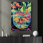 Vibrant Aquarium Canvas Painting, Lucky Goldfish Wall Art Decor, Poster Gift To Decor House Or Office