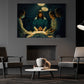 God & Nurse Canvas Painting, God Always Help Us Wall Art Decor, Poster Gift For Nurse Lovers, God Lovers