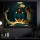 God & Nurse Canvas Painting, God Always Help Us Wall Art Decor, Poster Gift For Nurse Lovers, God Lovers