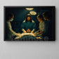 God & Nurse Canvas Painting, God Always Help Us Wall Art Decor, Poster Gift For Nurse Lovers, God Lovers