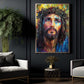 God Canvas Painting, Portrait Of God Wall Art Decor, Poster Gift For Christian Lovers