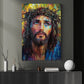 God Canvas Painting, Portrait Of God Wall Art Decor, Poster Gift For Christian Lovers