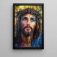 God Canvas Painting, Portrait Of God Wall Art Decor, Poster Gift For Christian Lovers