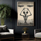 Funny Alien UFO Canvas Painting, We Come In Peace And Love Wall Art Decor, Poster Gift For UFO Lovers, Alien Lovers