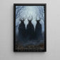 Dark Surrealism Halloween Canvas Painting, Dark Wood Fantasy Wall Art Decor, Spooky Season Poster Gift To Decor House Or Office