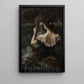 Gothic Halloween Canvas Painting, The Haunted Mirror By The Lake Wall Art Decor, Spooky Season Poster Gift To Decor House Or Office