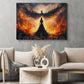 Angel Phoneix Canvas Painting, Rise Of The Phoenix Wall Art Decor, Poster Gift For Phoneix Lovers