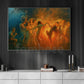Halloween Samhain Canvas Painting, Walpurgis Night Dance Wall Art Decor, Spooky Season Poster Gift For Samhain Lovers
