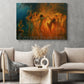 Halloween Samhain Canvas Painting, Walpurgis Night Dance Wall Art Decor, Spooky Season Poster Gift For Samhain Lovers