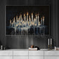 Halloween Candle Canvas Painting, Flames Of The Forgotten Wall Art Decor, Spooky Season Poster Gift For Candle Lovers