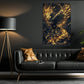 Mythical Phoenix Canvas Painting, Eternal Flame Wall Art Decor, Poster Gift To Decor House Or Office