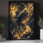 Mythical Phoenix Canvas Painting, Eternal Flame Wall Art Decor, Poster Gift To Decor House Or Office