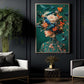 Mystical Canvas Painting, Floral Crowned Lady Wall Art Decor, Poster Gift To Decor House Or Office