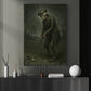 Halloween Golf Skeleton Canvas Painting, Skeleton Golfer Wall Art Decor, Spooky Season Poster Gift For Golf Lovers