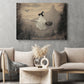 Halloween Ghost Canvas Painting, Spirited Journey Wall Art Decor, Spooky Season Poster Gift For Ghost Lovers