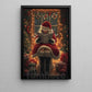 Funny Toilet Canvas Painting, Reading In Toilet Wall Art Decor Xmas Poster Gift For Toilet Lovers