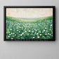 Four-Leaf Clover Canvas Painting, A Quiet Meadow Of Irish Luck Wall Art Decor, Poster St Patrick's Day Gift For Irish Lover