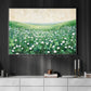 Four-Leaf Clover Canvas Painting, A Quiet Meadow Of Irish Luck Wall Art Decor, Poster St Patrick's Day Gift For Irish Lover