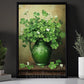 Four-Leaf Clover Canvas Painting, A Jar Full Of Irish Luck Wall Art Decor, Poster St Patrick's Day Gift For Irish Lover