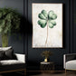 Four-Leaf Clover Canvas Painting, Single Shamrock, Endless Luck Wall Art Decor, Poster St Patrick's Day Gift For Irish Lover