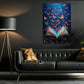 Book Canvas Painting, Butterfly Book Fantasy Wall Art Decor, Poster Gift For Reading Lovers