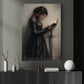 Reading Canvas Painting, The Keeper Of Forgotten Pages Wall Art Decor, Poster Gift For Book Lover