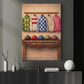 Kentucky Derby Day Canvas Painting, Jockey Silks and Helmets Wall Art Decor, Poster Gift For Horse Racing Lover