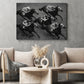 Kentucky Derby Day Canvas Painting, Black And White Horse Racing Wall Art Decor, Poster Gift For Horse Racing Lover
