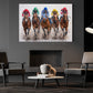 Secretariat Horse Canvas Painting, Secretariat Derby Day Dash Wall Art Decor, Poster Gift For Horse Racing Lovers, Fan Of Kentucky Derby