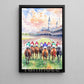 Kentucky Derby Day Canvas Painting, Churchill Downs Wall Art Decor, Poster Gift For Horse Racing Lover