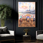 Horse Racing Canvas Painting, Horse Racing Track Wall Art Decor, Poster Gift For Horse Racing Lovers, Fan Of Kentucky Derby