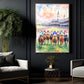 Kentucky Derby Day Canvas Painting, Churchill Downs Wall Art Decor, Poster Gift For Horse Racing Lover