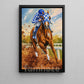 Secretariat Canvas Painting, 1973 Triple Crown Winner Wall Art Decor, Poster Gift For Horse Racing Lovers