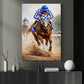 Secretariat Canvas Painting, 1973 Triple Crown Champion Wall Art Decor, Poster Gift For Horse Racing Lovers