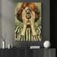 Surreal Psychological Portrait Canvas Painting, What The Mind Refuses To Show Wall Art Decor, Poster Gift For Surreal Art Lover
