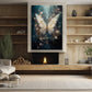 Nature-inspired Fantasy, Butterfly Canvas Painting, Forest Wall Art Decor - Poster Gift For Butterfly Lovers