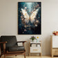 Nature-inspired Fantasy, Butterfly Canvas Painting, Forest Wall Art Decor - Poster Gift For Butterfly Lovers