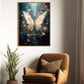 Nature-inspired Fantasy, Butterfly Canvas Painting, Forest Wall Art Decor - Poster Gift For Butterfly Lovers